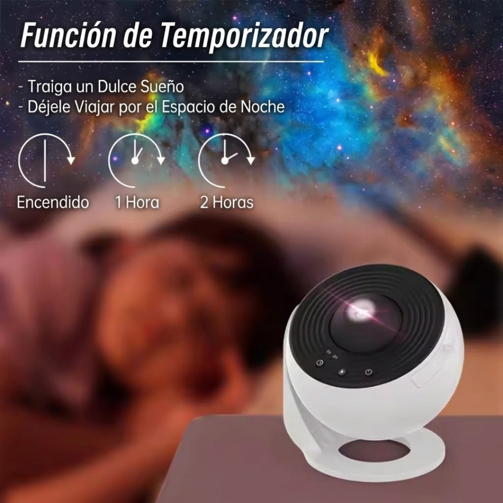 Proyector de Galaxia 360 º