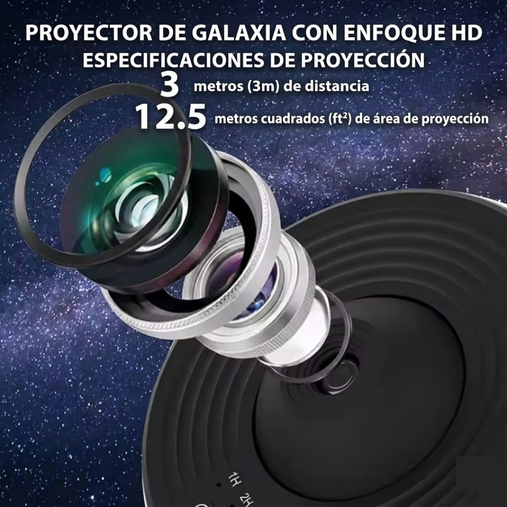 Proyector de Galaxia 360 º